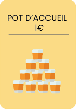 Pot d'accueil